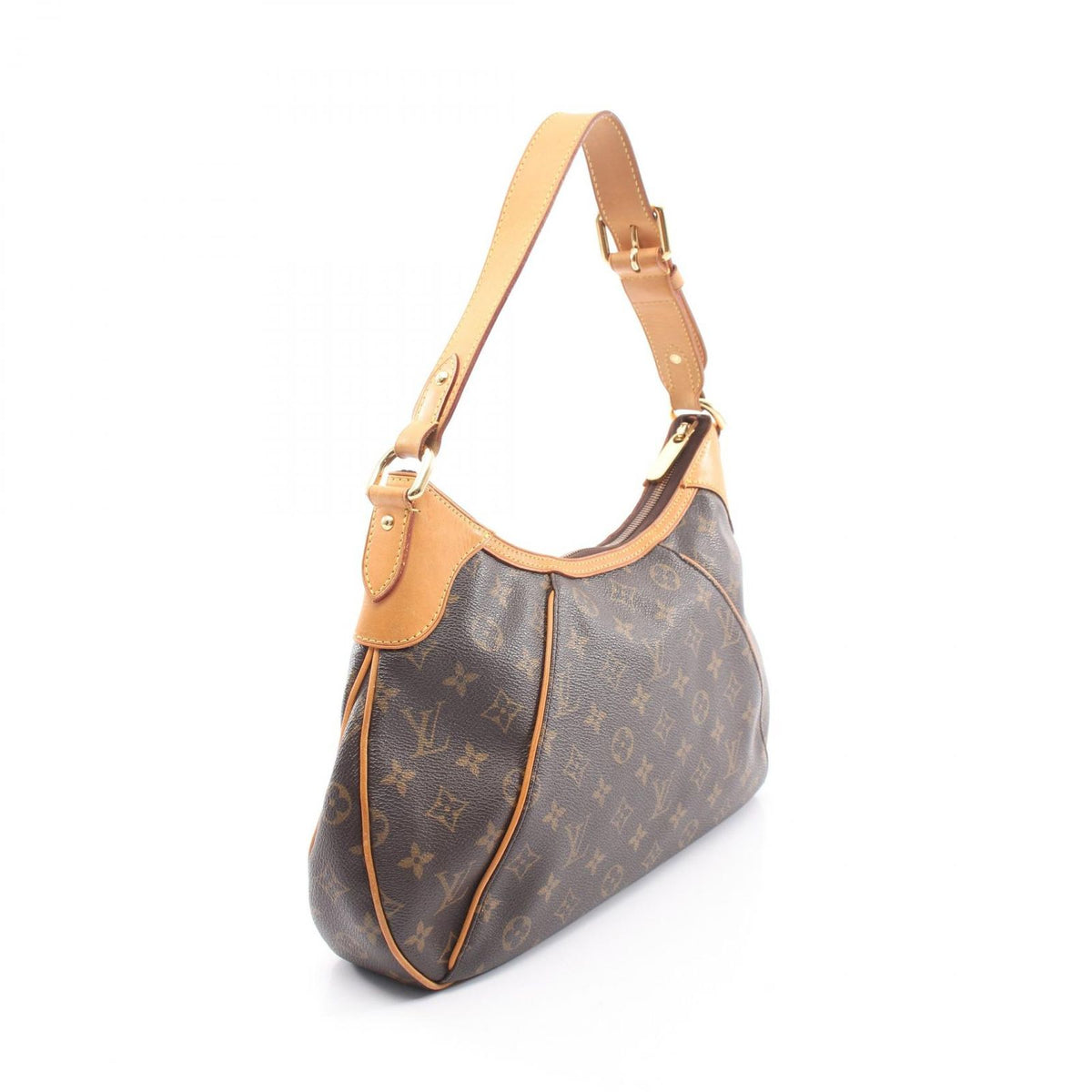 Louis Vuitton Shoulder Bag Thames GM Monogram Canvas Leather — view 2