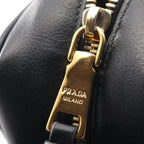 Prada Shoulder Bag Black Leather — view 8