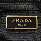 Prada Shoulder Bag Black Leather — view 4