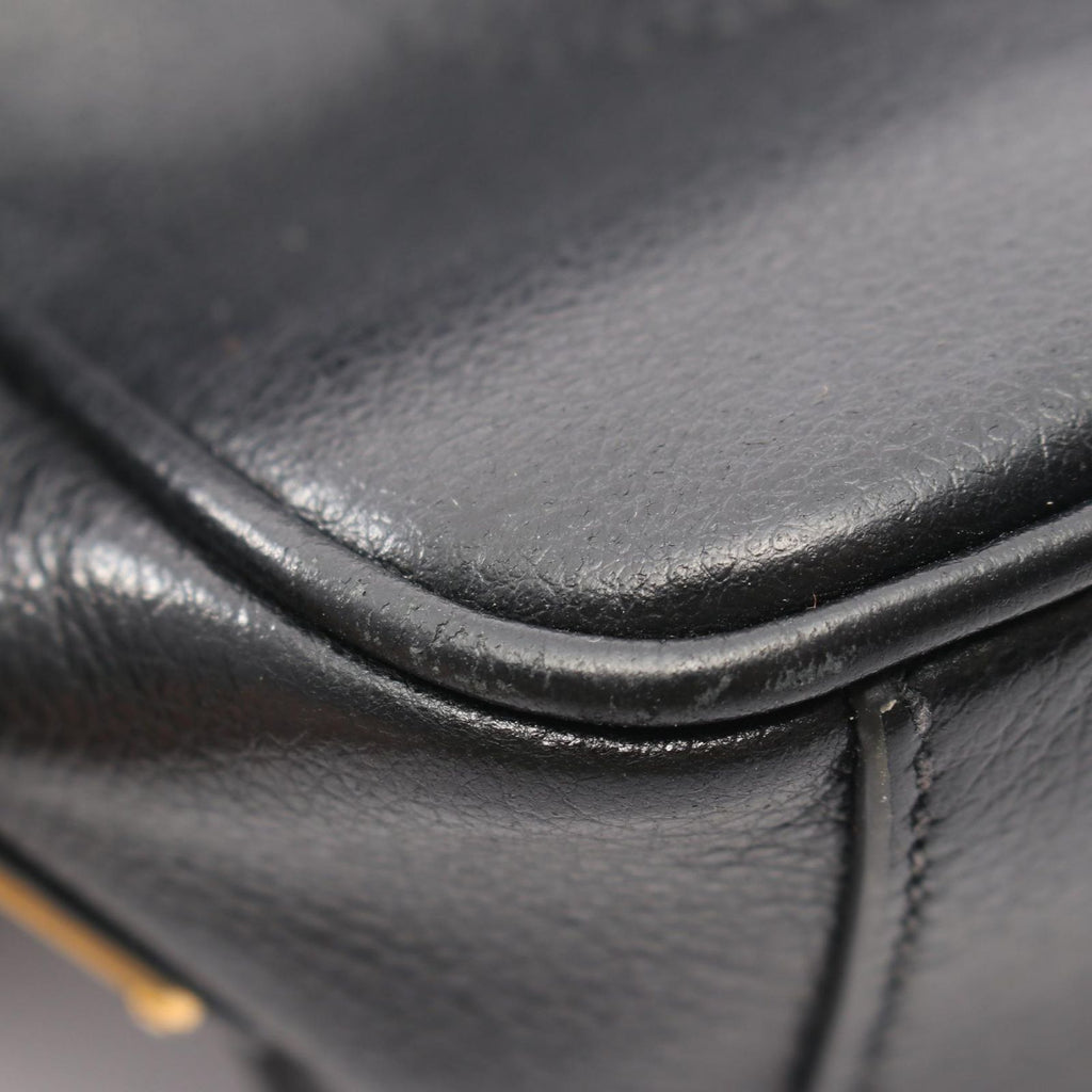 Prada Shoulder Bag Black Leather — view 6