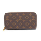 Louis Vuitton Round Wallet Zippy Monogram Canvas