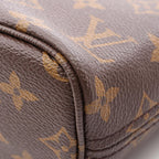 Louis Vuitton Handbag Neverfull BB Monogram Beige 2-Way Canvas Leather — view 7
