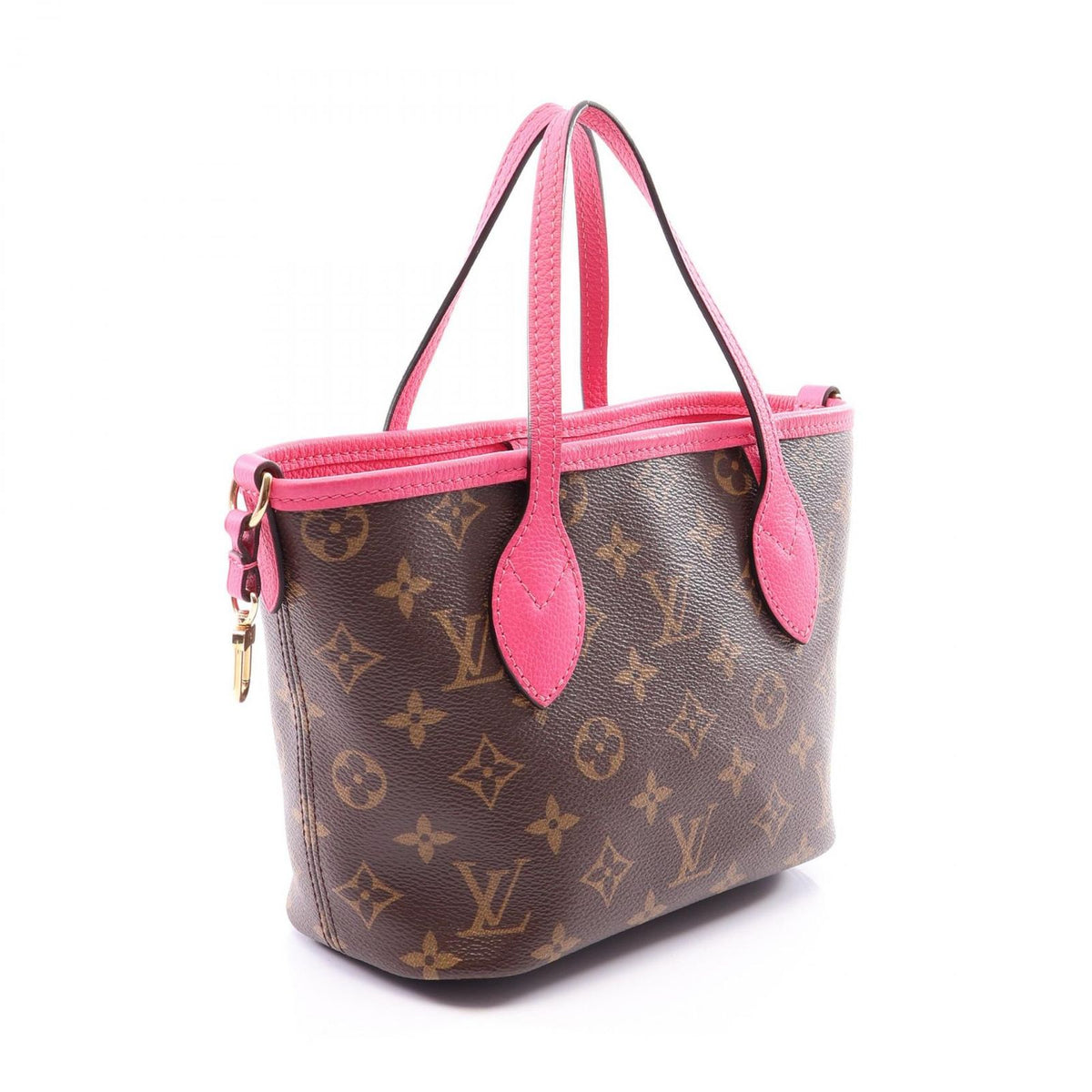 Louis Vuitton Tote Neverfull Inside Out BB Monogram Reversible 2-Way Rose — view 2