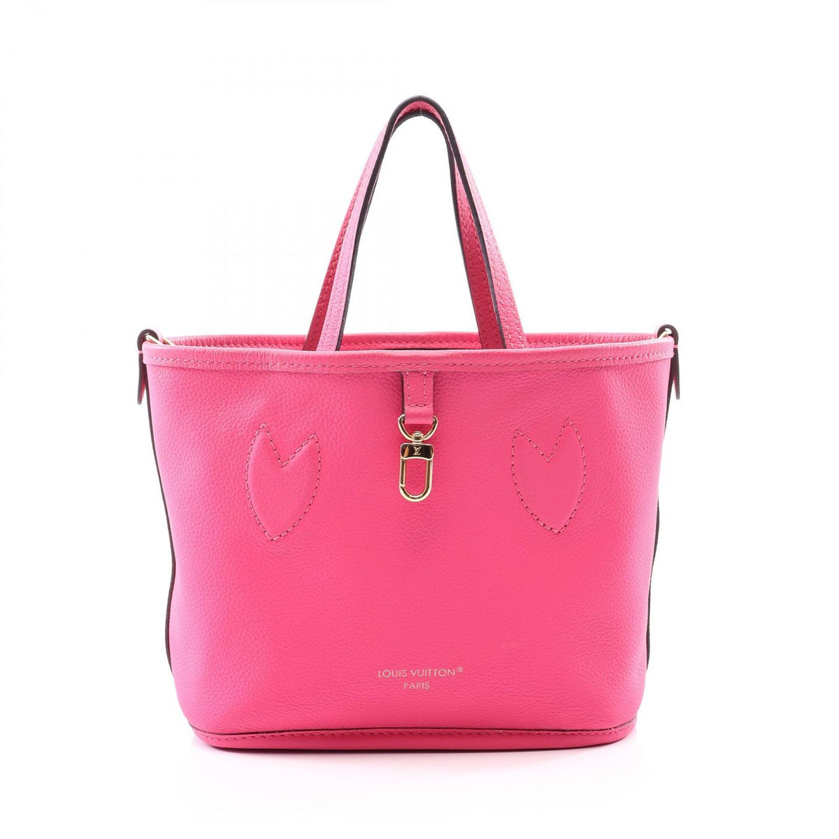Louis Vuitton Tote Neverfull Inside Out BB Monogram Reversible 2-Way Rose — view 5