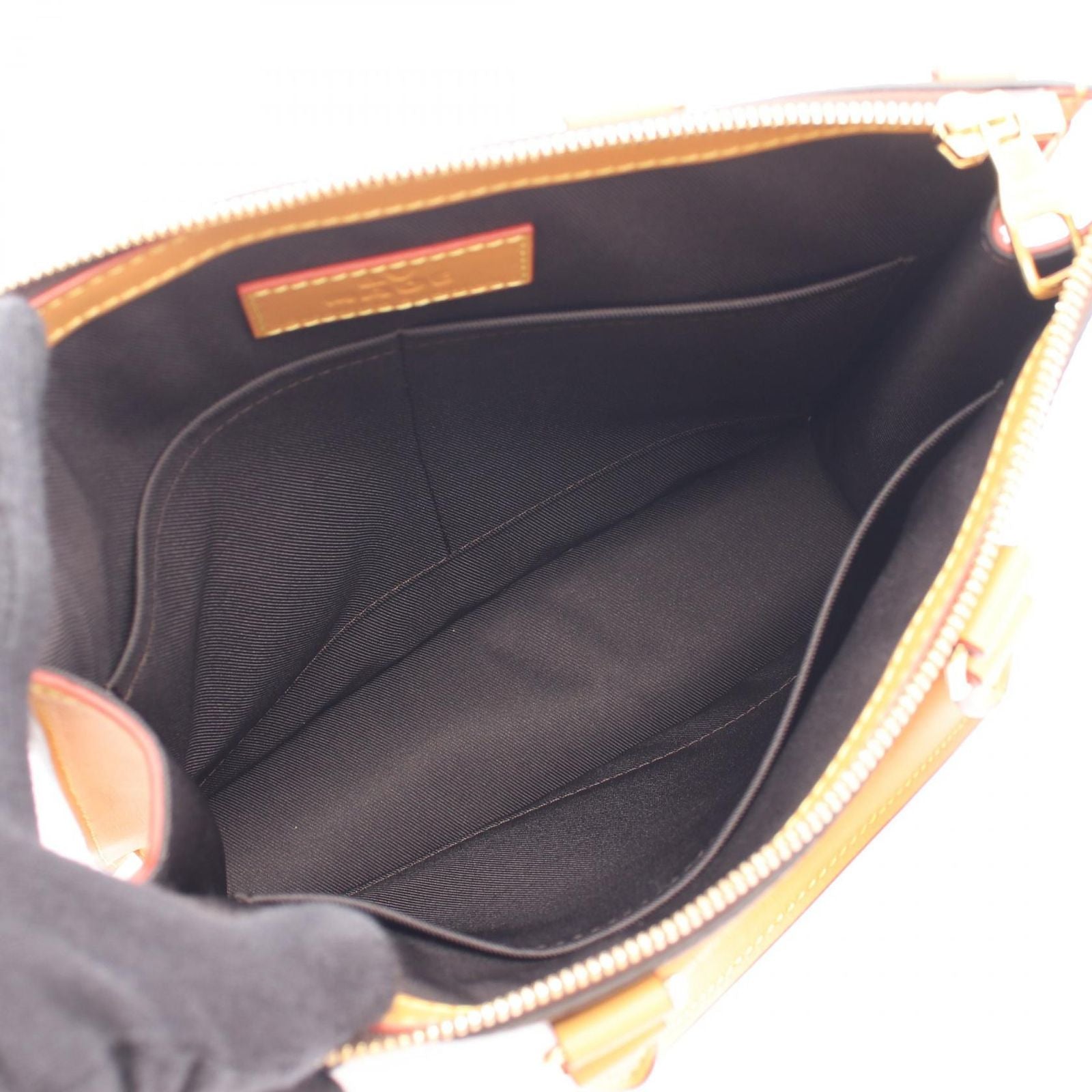 Louis Vuitton Tote Sac Plat Messenger Monogram Stripe 2-Way Canvas Leather — view 3
