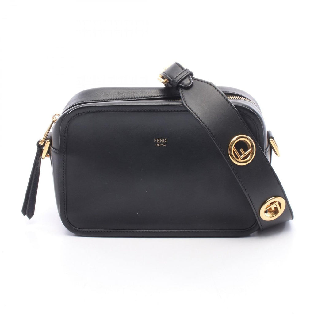 Fendi Shoulder Bag Cam Is Black Leather