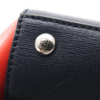 Fendi Handbag Petite Petit Tou Jours Navy Red Leather — view 6