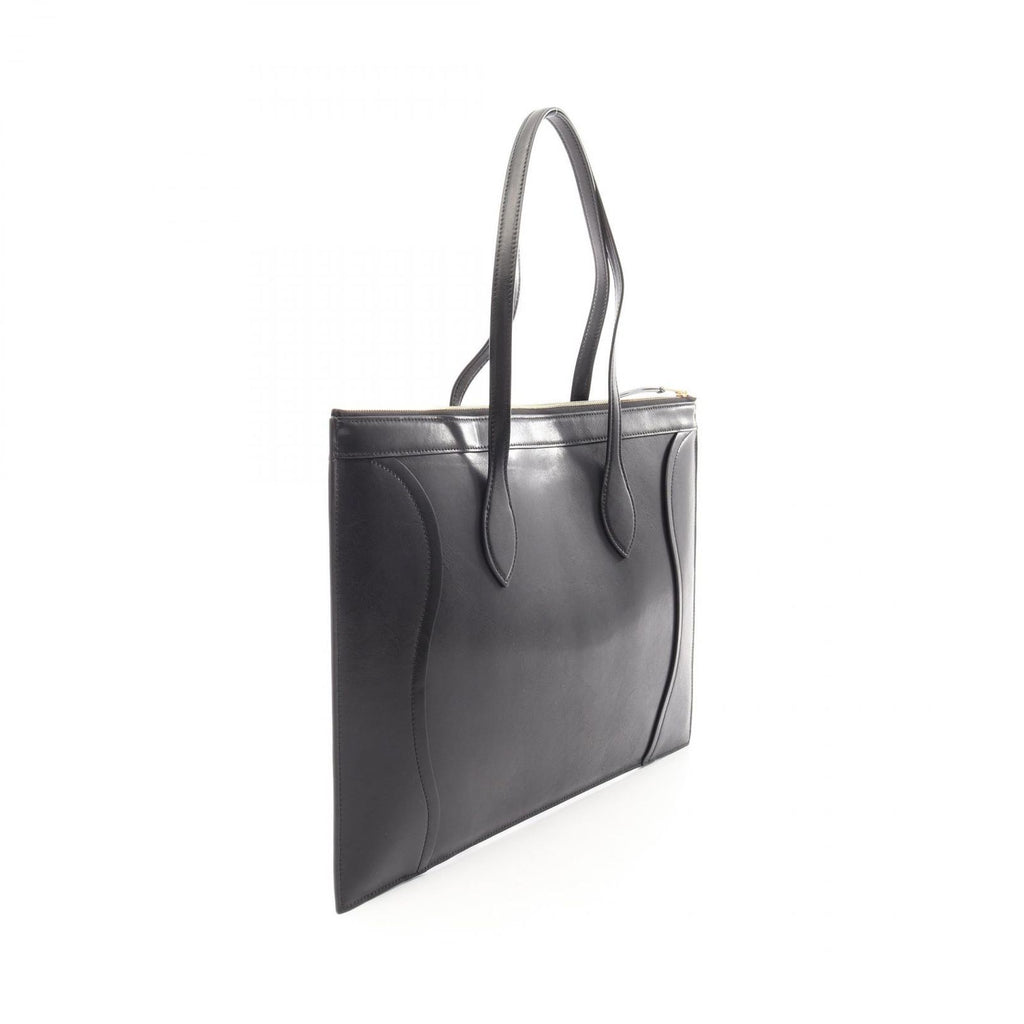 Celine Tote Flat Luggage Black Leather — view 2
