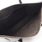 Celine Tote Flat Luggage Black Leather — view 3