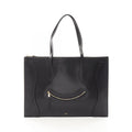 Celine Tote Flat Luggage Black Leather