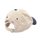 Celine Cap Triomphe Re Sully Cream Navy Cap — view 2