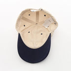 Celine Cap Triomphe Re Sully Cream Navy Cap — view 3