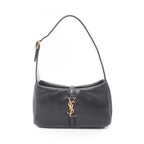Saint Laurent Paris Handbag le 5 a 7 le Cassette Hobo Black Lambskin
