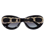 Chanel Oval Eyewear Black — view 3