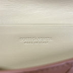 Bottega Veneta Wallet Flap Maxi Intrecciato Brown Beige Leather — view 6