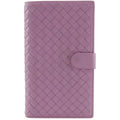 Bottega Veneta Intrecciato Calf Pink Wallet
