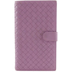 Bottega Veneta Intrecciato Calf Pink Wallet