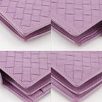 Bottega Veneta Intrecciato Calf Pink Wallet — view 6