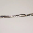 Chanel Necklace CC Logo Silver Off White — view 8