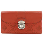 Louis Vuitton Portefeuille Iris Monogram Mahina Red Wallet