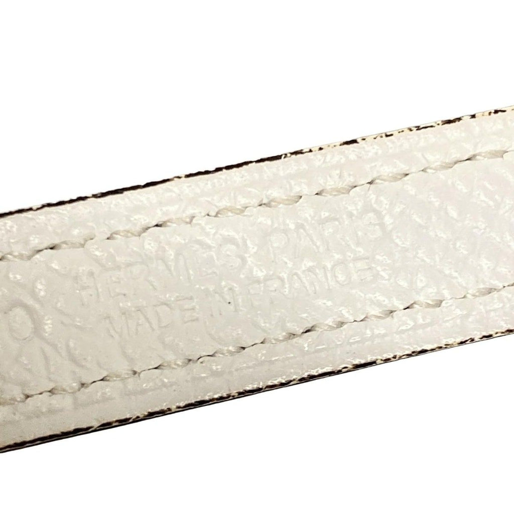 Hermes Belt 70 Focus Mini Etoupe Cles Gold Reversible — view 4