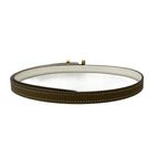 Hermes Belt 70 Focus Mini Etoupe Cles Gold Reversible — view 2