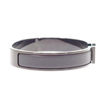 Hermes Bracelet Click HH Bangle Enamel Leather So Black — view 7