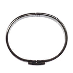 Hermes Bracelet Click HH Bangle Enamel Leather So Black — view 9