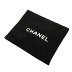 Chanel Shoulder Bag Blade Quilted Gray Beige CC Logo Silver — view 8