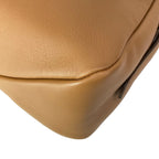 Prada Shoulder Bag Eme Large Light Brown Leather — view 9