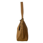 Prada Shoulder Bag Eme Large Light Brown Leather — view 4