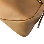 Prada Shoulder Bag Eme Large Light Brown Leather — view 7