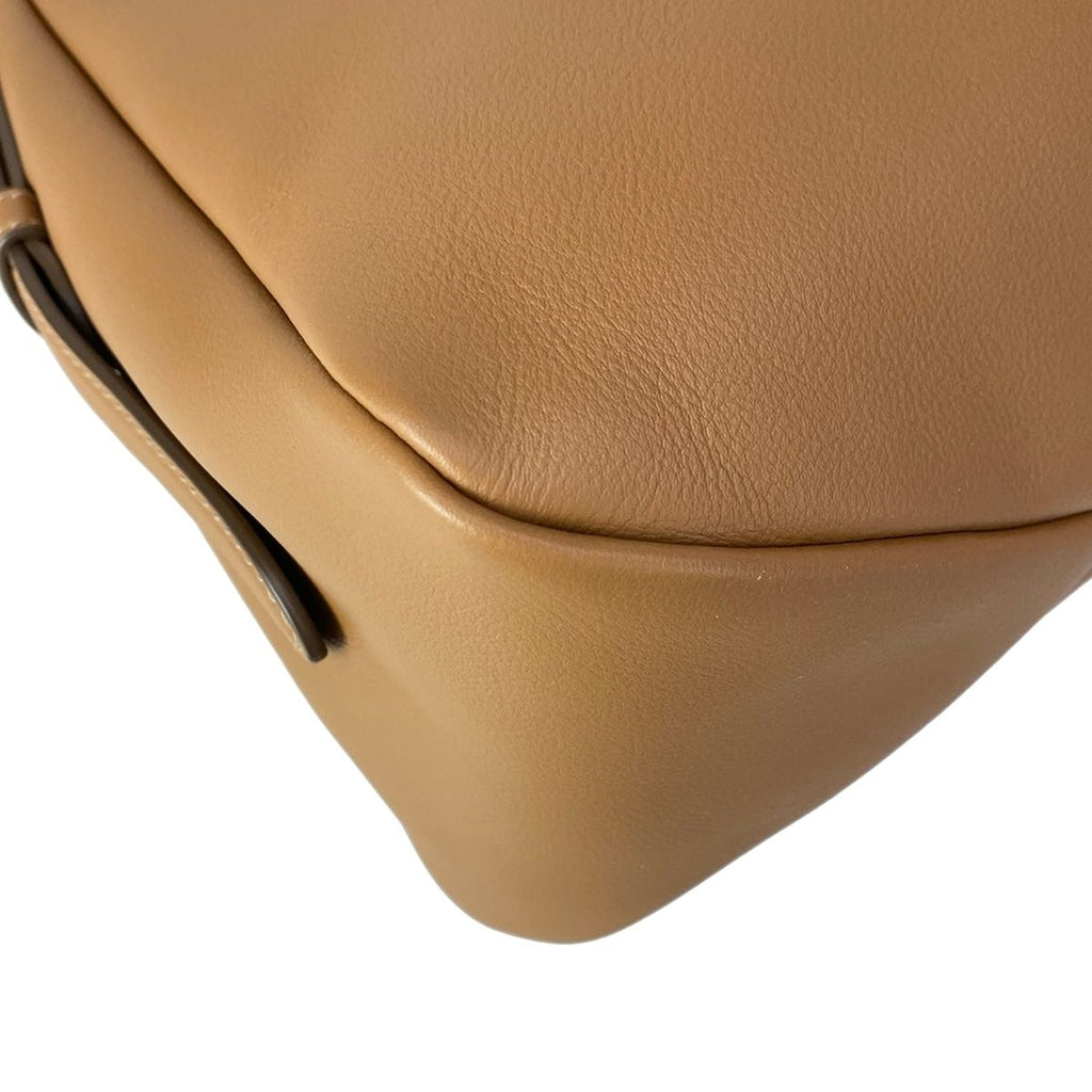 Prada Shoulder Bag Eme Large Light Brown Leather — view 6