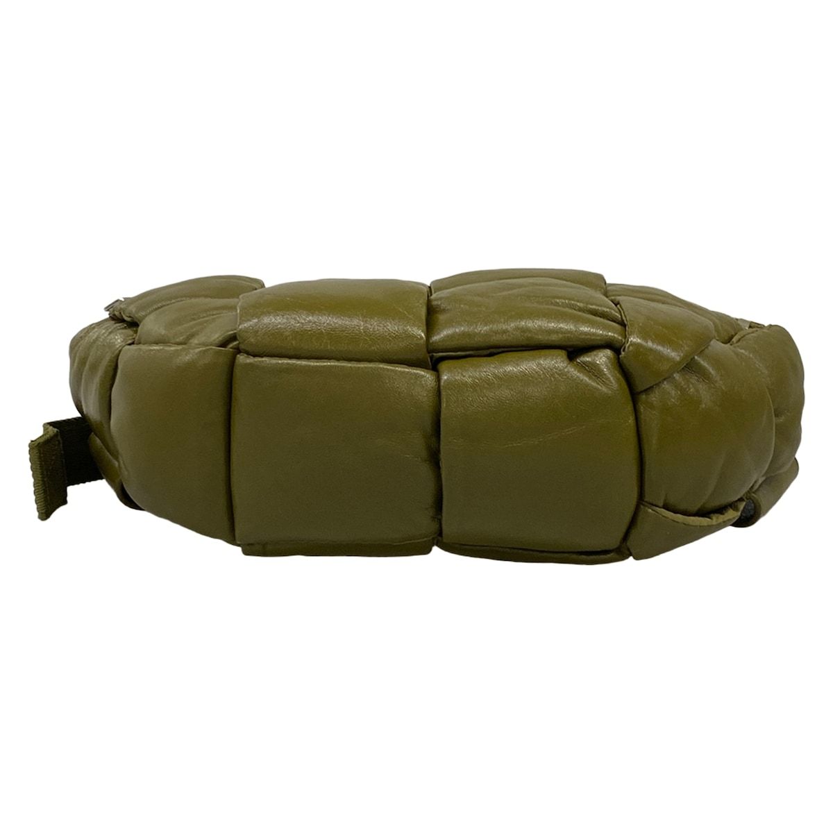 Bottega Veneta Waist Pouch Bum Bag Cassette Khaki Leather — view 5