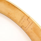 Hermes Bangle Click Gold Navy Light Purple Bracelet — view 4