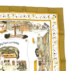 Hermes Scarf Carre 90 RE Tour a la Terre Return — view 4