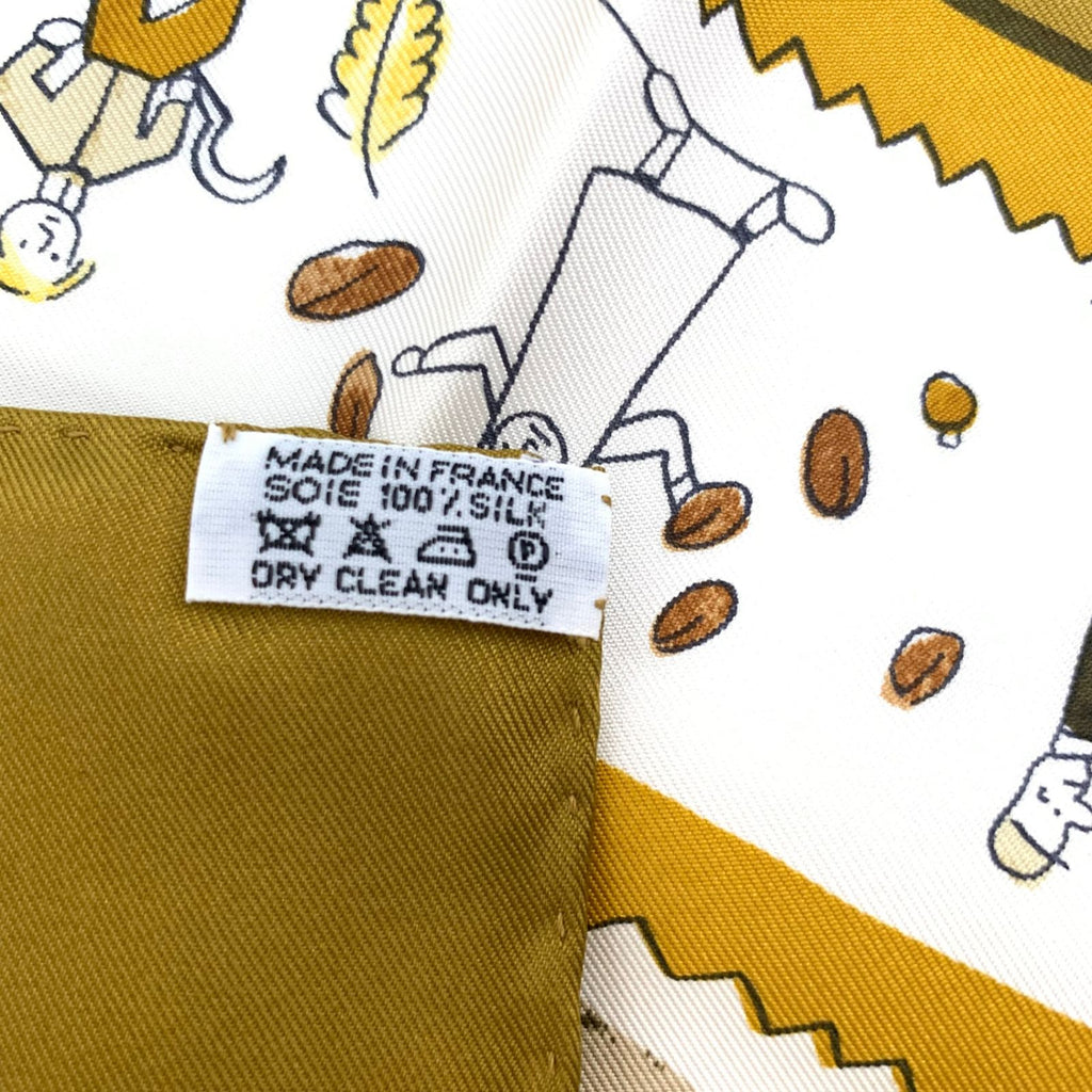 Hermes Scarf Carre 90 RE Tour a la Terre Return — view 8