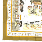 Hermes Scarf Carre 90 RE Tour a la Terre Return — view 6