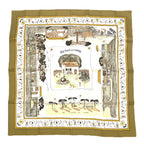 Hermes Scarf Carre 90 RE Tour a la Terre Return — view 2