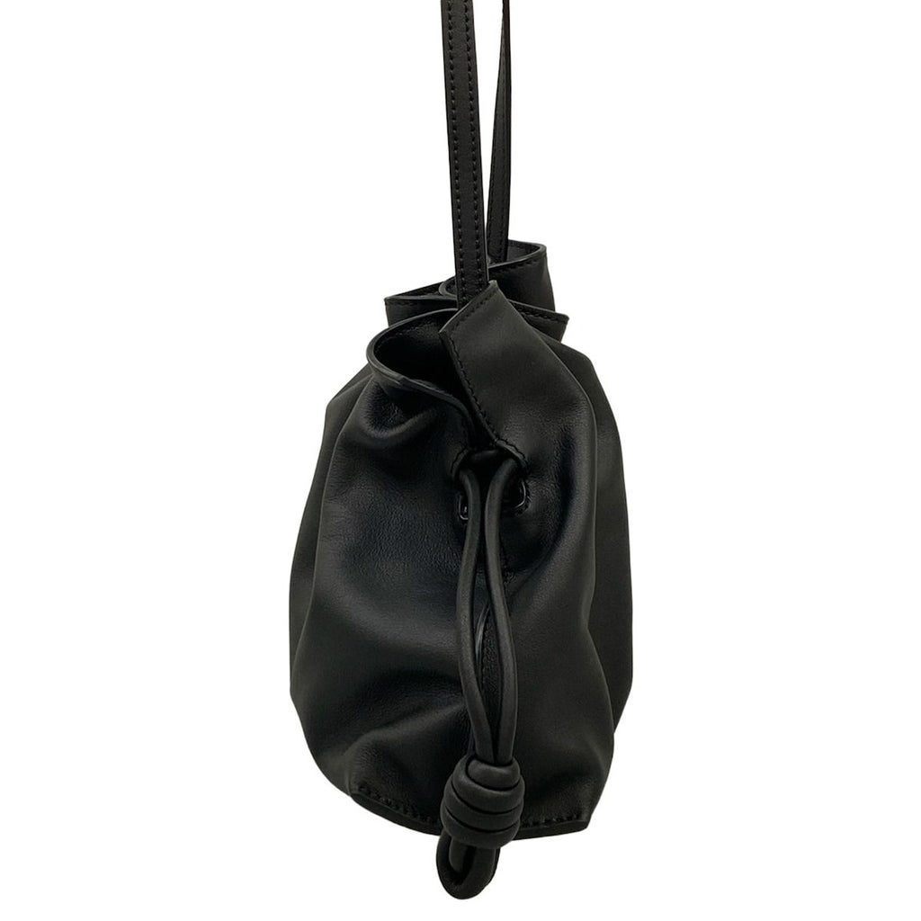 Loewe Shoulder Bag Flamenco Black Leather — view 2