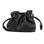 Loewe Shoulder Bag Flamenco Black Leather
