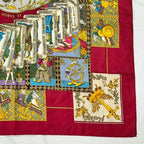 Hermes Carre 90 Scarf Silk le Tarot Card — view 3