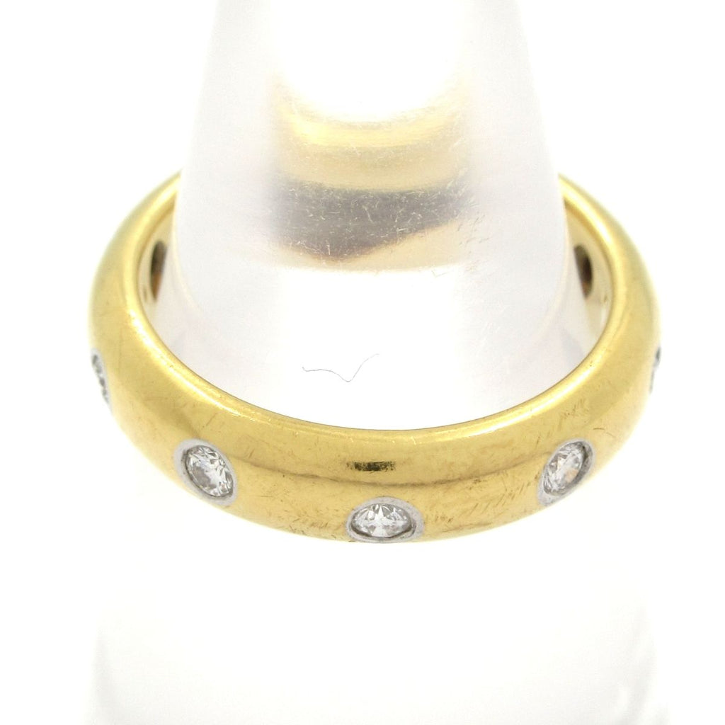 Tiffany & Co Ring Diamond Dots Band 18k Yellow Gold — view 3