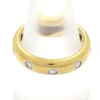 Tiffany & Co Ring Diamond Dots Band 18k Yellow Gold — view 3