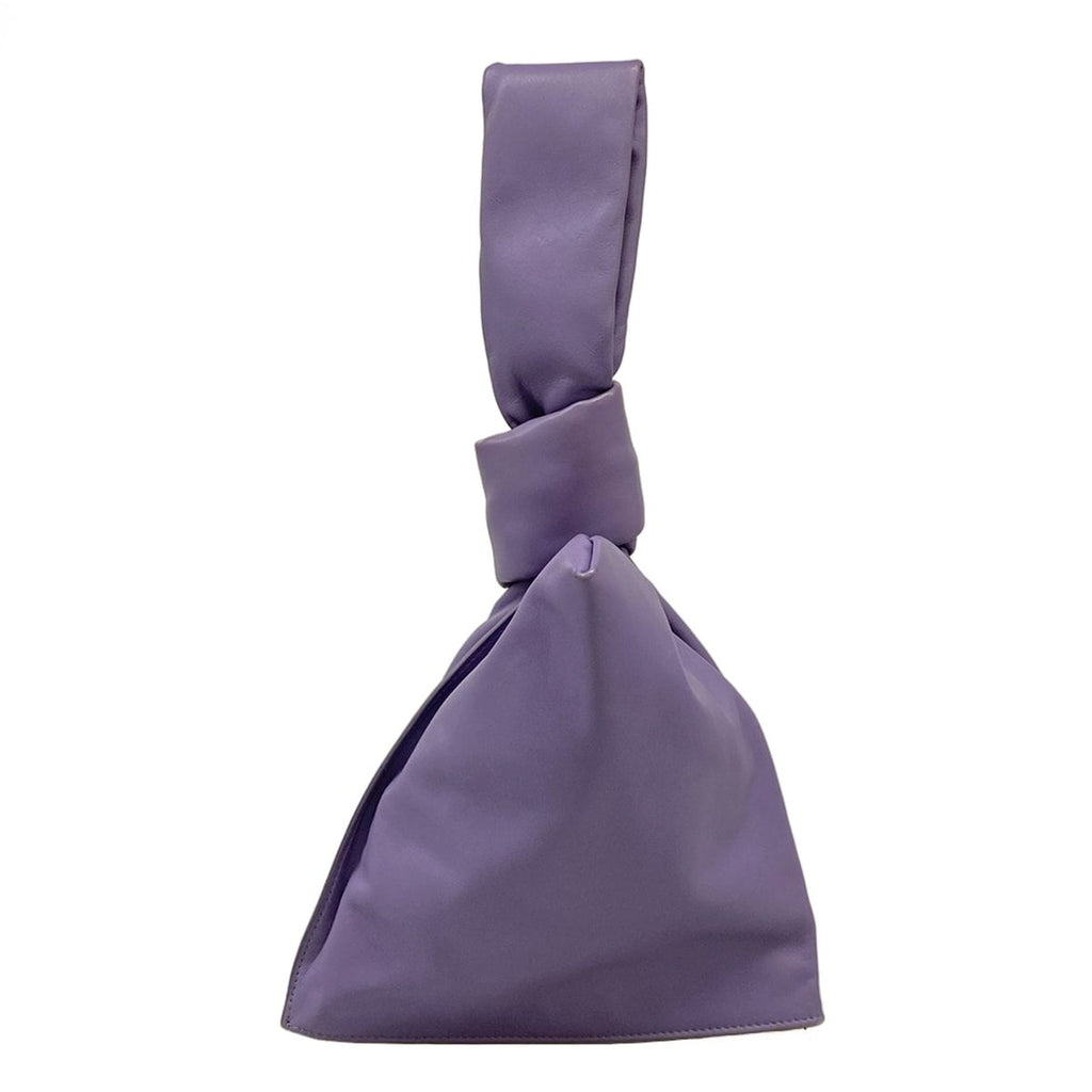 Bottega Veneta Handbag Mini the Twist Light Purple Leather — view 3