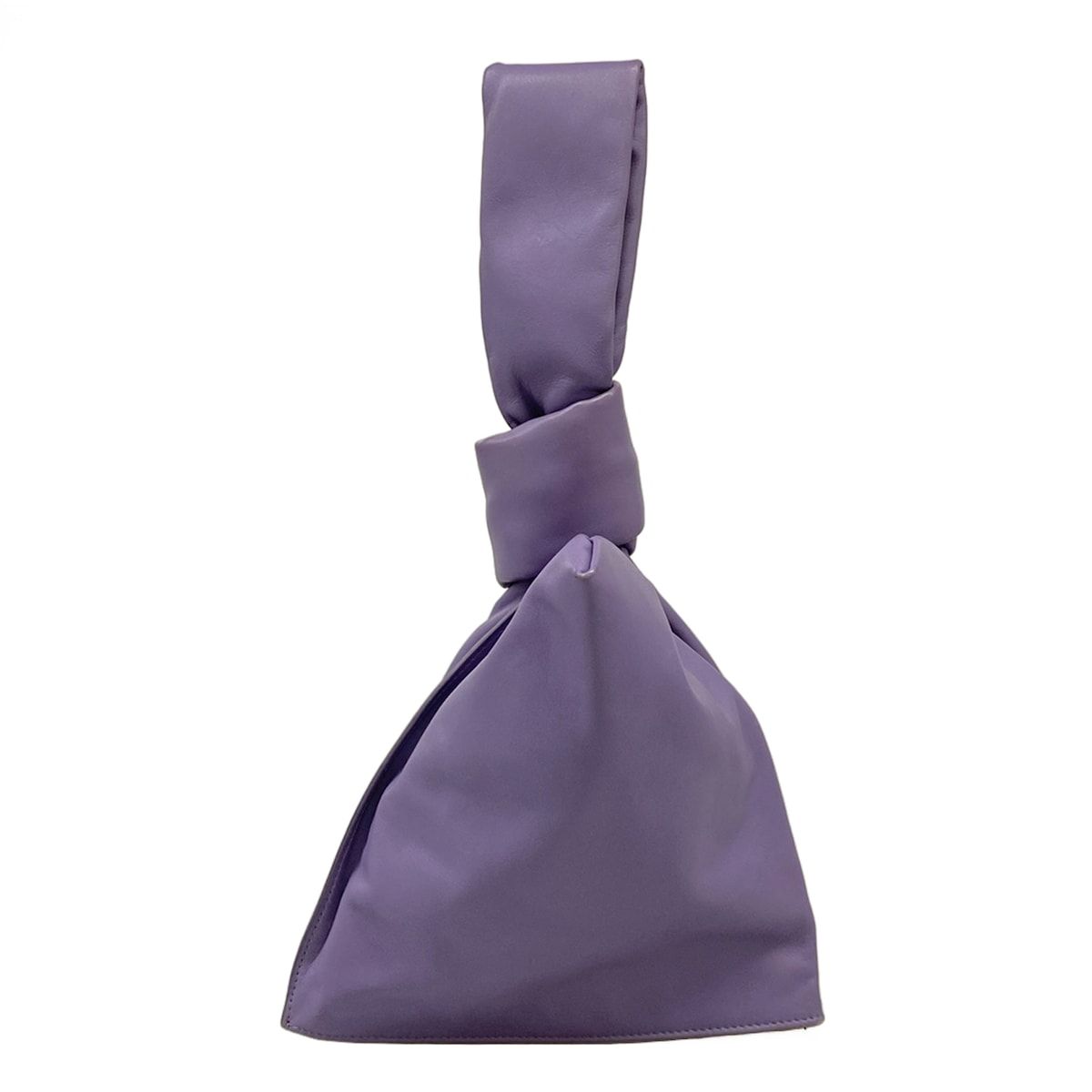 Bottega Veneta Handbag Mini the Twist Light Purple Leather — view 3