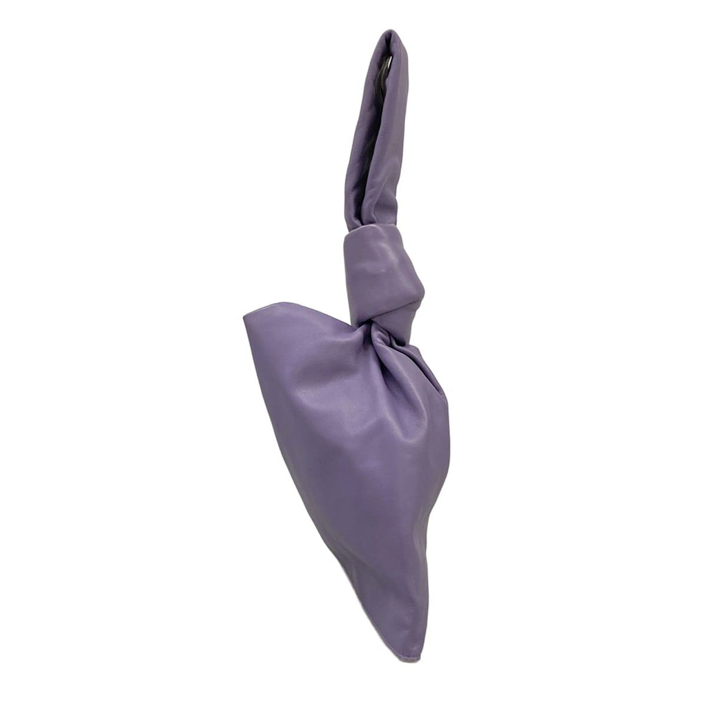 Bottega Veneta Handbag Mini the Twist Light Purple Leather — view 2
