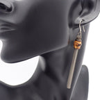Gucci Tassel Drop Earrings 925 Sterling Silver Bamboo Pawn — view 6