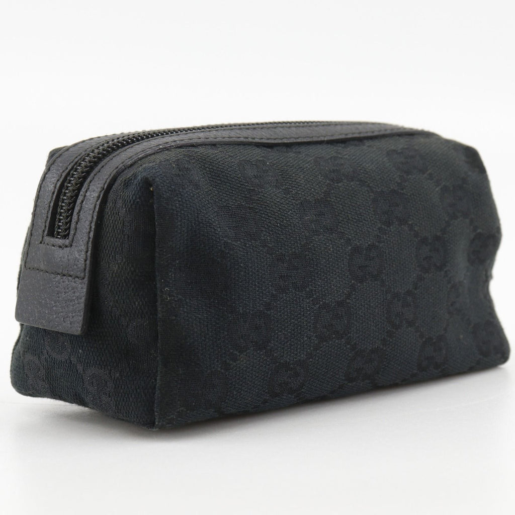 Gucci GG Canvas Black Pouch — view 3