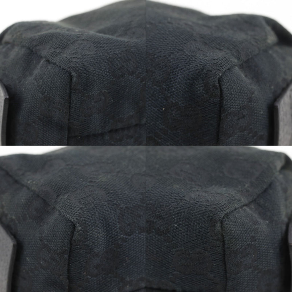 Gucci GG Canvas Black Pouch — view 4